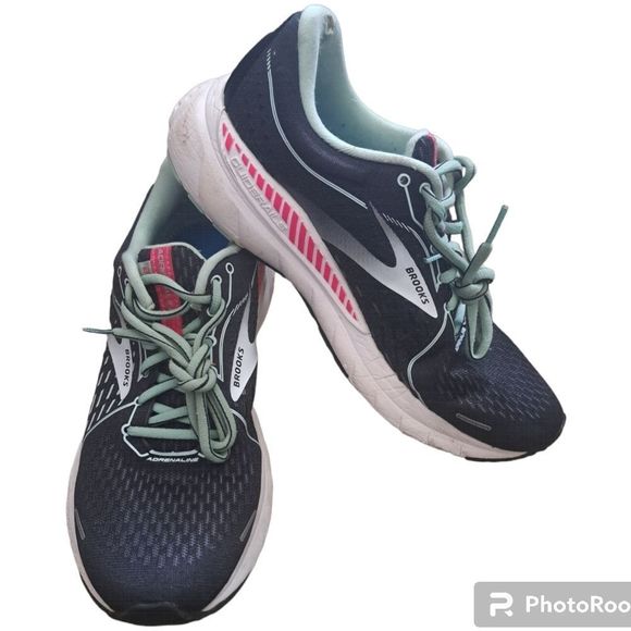 Brooks Adrenaline 21 In Blue Running Shoe - Picture 3 of 10
